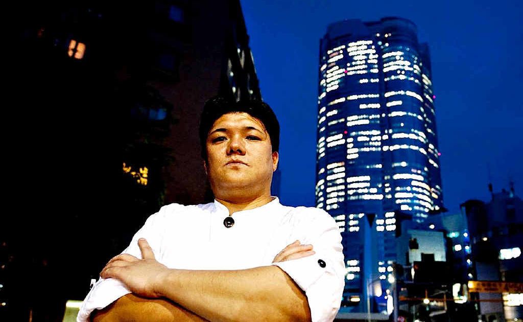 Seiji Yamamoto, from Nihonryori RyuGin in Tokyo. Seiji Yamamoto, from Nihonryori RyuGin in Tokyo.